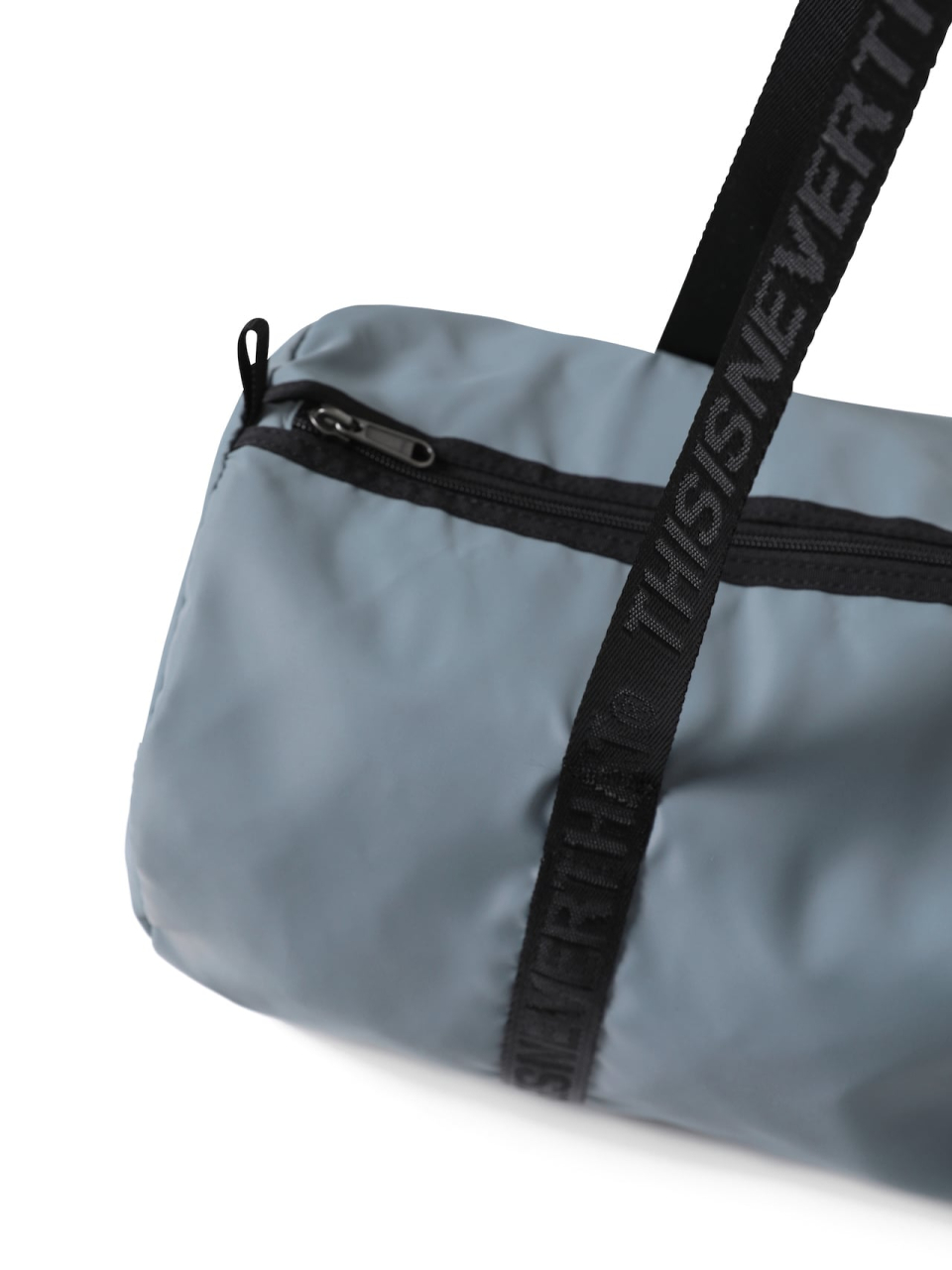 MUSINSA | thisisneverthat® Light Duffle Bag (M) Blue Gray