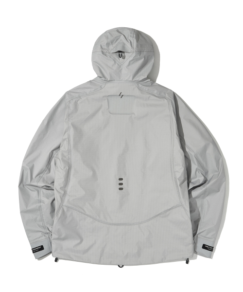 3LAYER REFLECTIVE STITCH JACKET_LIGHT GRAY_WOL056