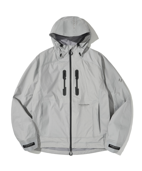 3LAYER REFLECTIVE STITCH JACKET_LIGHT GRAY_WOL056