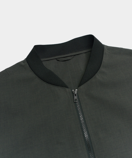 Однотонный бомбер Urban - Khaki Grey