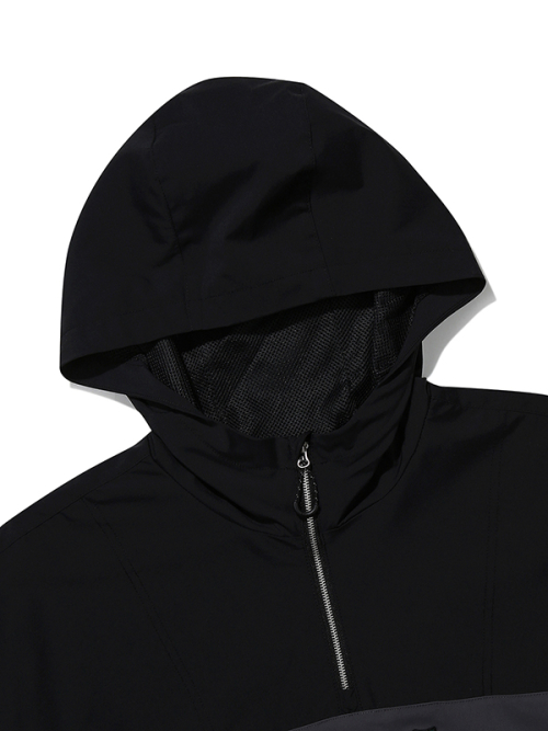 Анорак из тканого материала (Black)