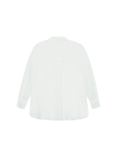 Tencel Shimmer рубашка - белый