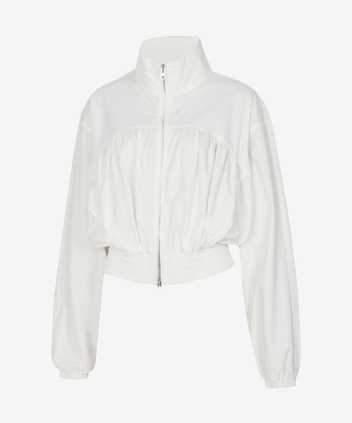 Куртка на молнии со сборками L-Stretch_4COLOR