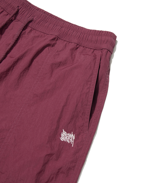 TAG NYLON шорты - BURGUNDY