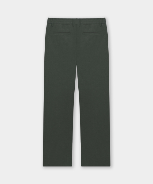 Свободные прямые брюки - Khaki Grey