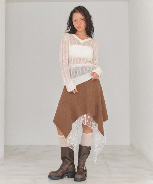 Calla Lily Knit Ivory