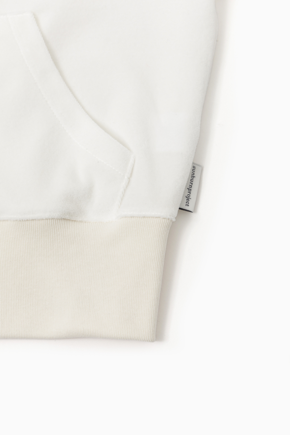 Sunburn Basic Regular-Fit Track top (WHITE) 상세 이미지 8