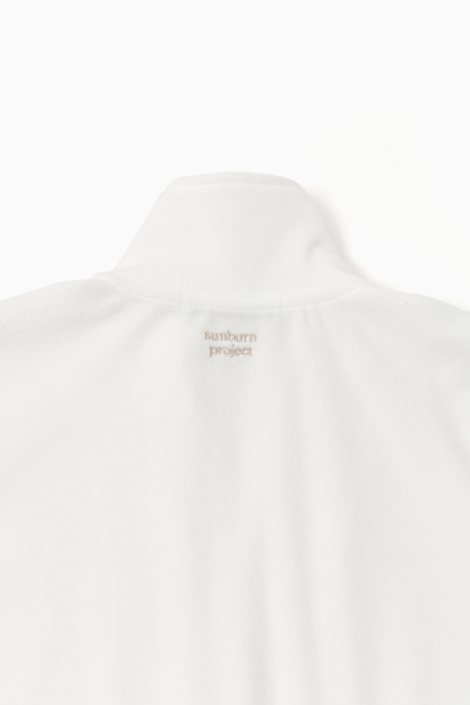 Sunburn Basic Regular-Fit Track top (WHITE) 상세 이미지 10