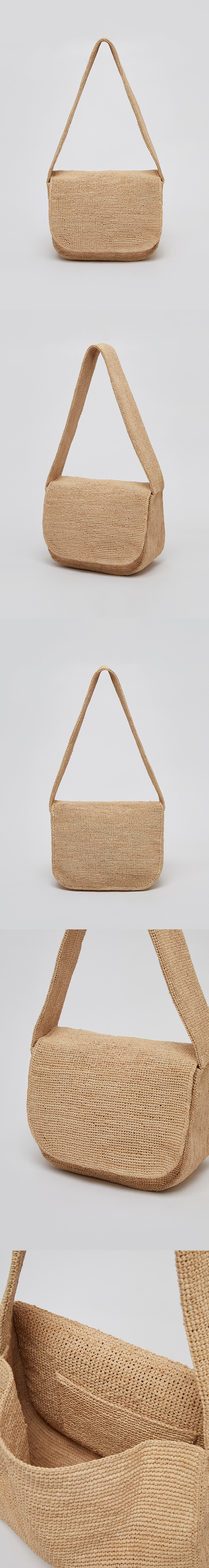 아카이브앱크(ARCHIVEPKE) Took messenger bag(Oatmeal)_
