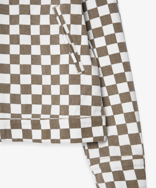 CHECKER BOARD CLUB куртка (коричневый)