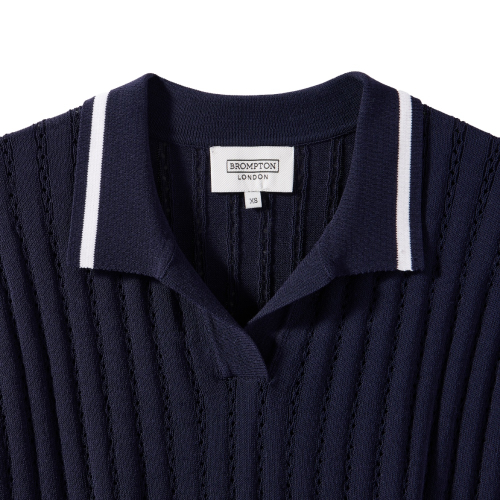 W HALF рукав KNIT - тёмно-синий (P242WKT651)
