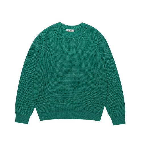 Пуловер в рубчик из шелковой смеси [5 colors]