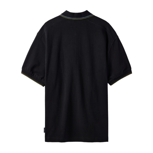 COLLAR T-рубашка - чёрный (P242MPL510)
