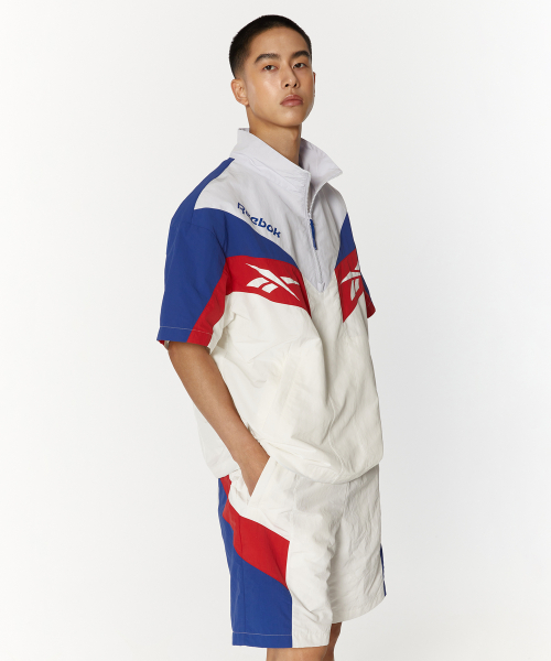 Анорак с коротким рукавом TWIN VECTOR - off white