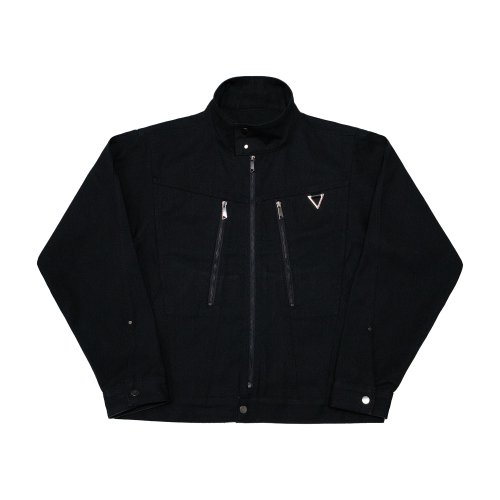 VC4302 _DENIM куртка _Black