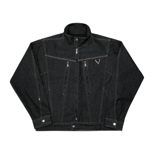 VC4302 _DENIM куртка _Charcoal серый