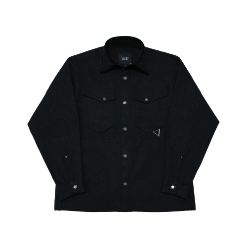 VC4303 _DENIM куртка _Black