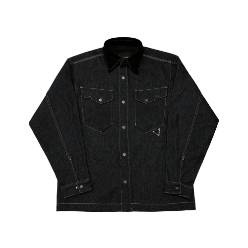 VC4303 _DENIM куртка _Charcoal серый