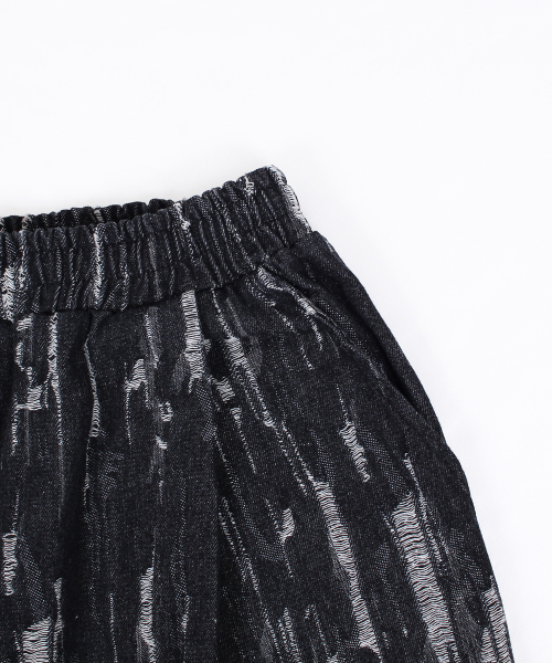Джинсы в стиле гранж (Black)