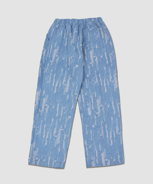 Джинсы в стиле гранж (Blue)