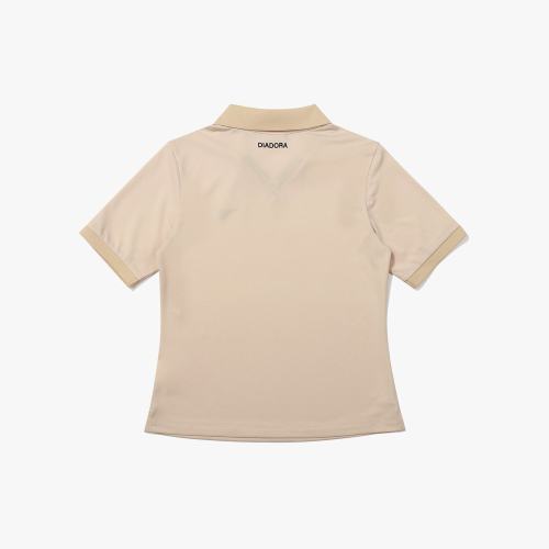 Рубашка-поло Komodo с коротким рукавом женская - BEIGE