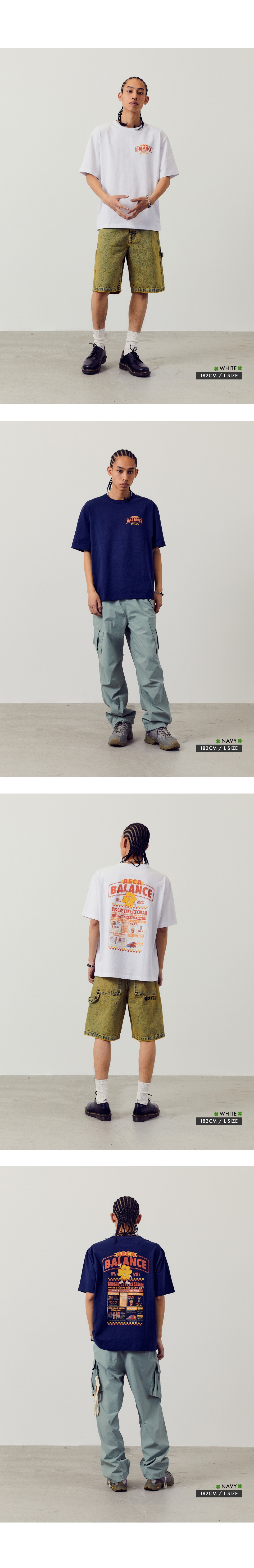 MUSINSA公式 | AECA WHITE AECA BALANCE SHOP FLYERS HALF