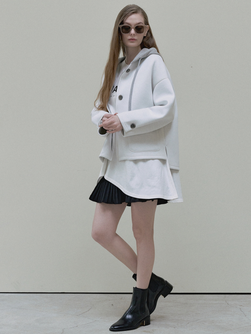 Neoplan Hooded джемпер - белый