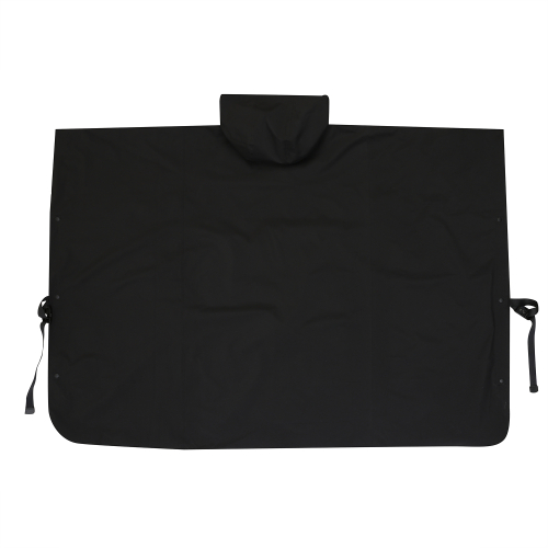 LAYER PACKABLE PONCHO BLACK_FQ2WJ97U