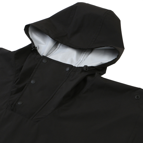 LAYER PACKABLE PONCHO BLACK_FQ2WJ97U