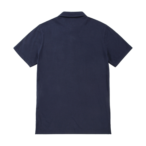 Винтажное поло из джерси с карманом (Navy) (BBNTMM7419QEM)