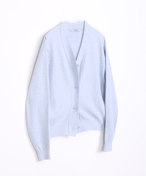 V-образный кардиган - Light Blue