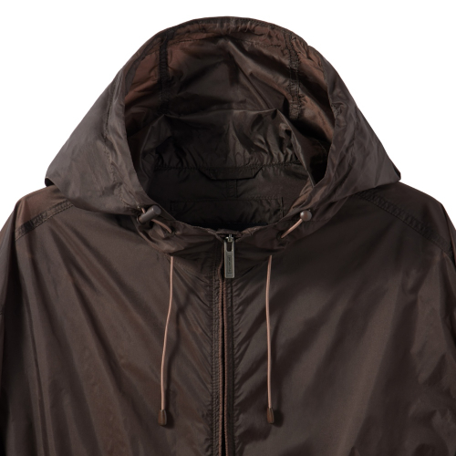W SHEER TRENCH PACKABLE COAT - BROWN (P242WCT351)