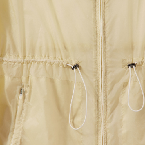 W SHEER TRENCH PACKABLE COAT - IVORY (P242WCT351)