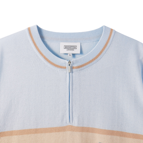 CYCLING KNIT - L/BLUE (P242MKT516)