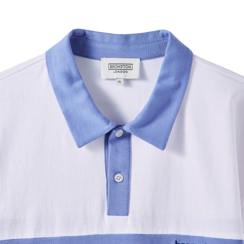 VINTAGE CYCLE COLLAR JERSEY - WHITE (P242MPL511)
