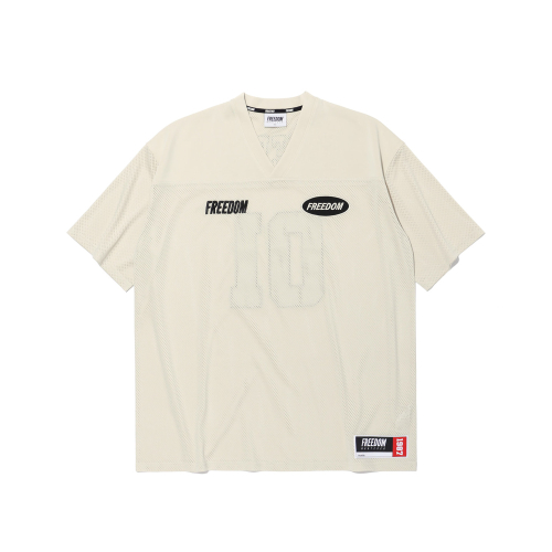 Mesh Rugby Jersey cream