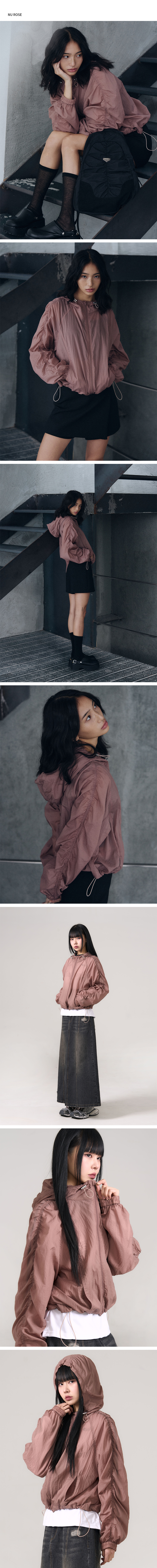 MUSINSA | LEATHERY [Summer Ver] Puckering sheer wind jacket