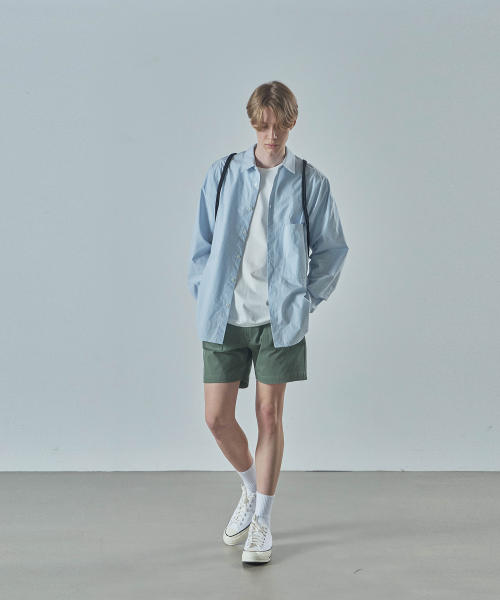 Однотонные шорты Fatigue - Khaki