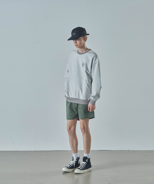 Однотонные шорты Fatigue - Khaki
