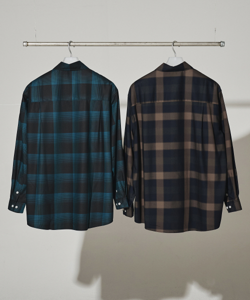 Rayon Check Shirts [2 Colors]