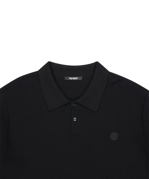 OG Milano вязаный воротник-стойка - Black