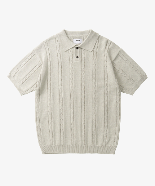 [2PACK] COOL CABLE HALF COLLAR KNIT (7 COLOURS)