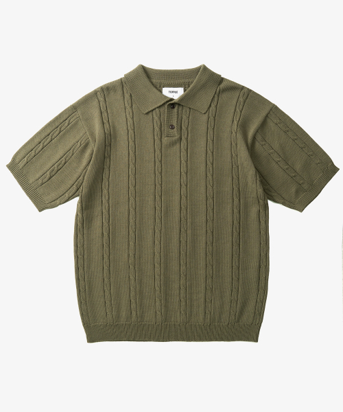 [2PACK] COOL CABLE HALF COLLAR KNIT (7 COLOURS)
