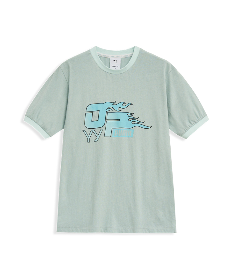 ★PUMAxOPEN Yy★ PUMA x OPEN YY Baby Tee Sparkling Green 940 PUMA X OPEN YY