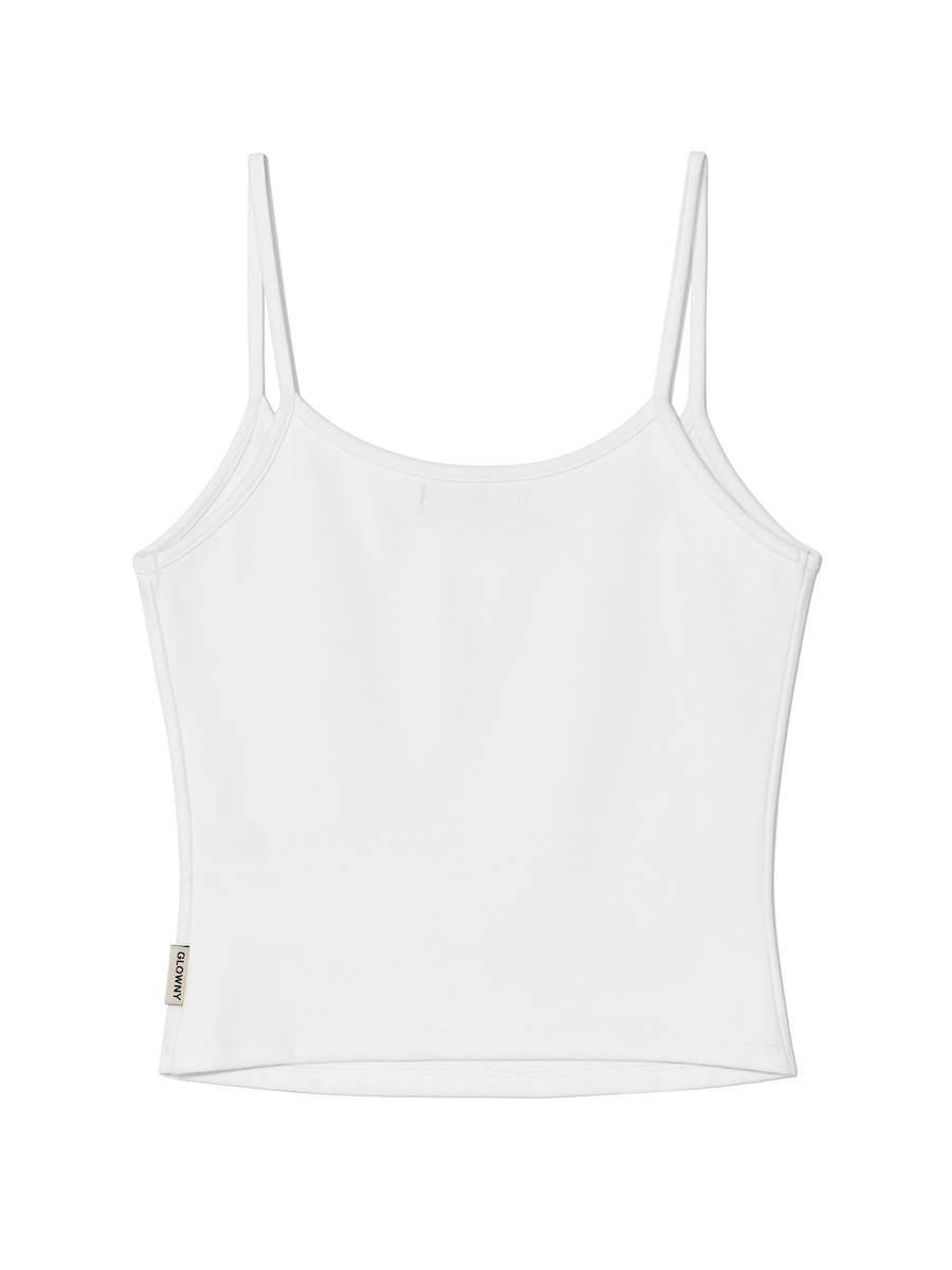 ★ GLOWNY★ GIRLFRIEND TANK TOP BLACK GY24ASL013BK 202403201923357825702423865fab