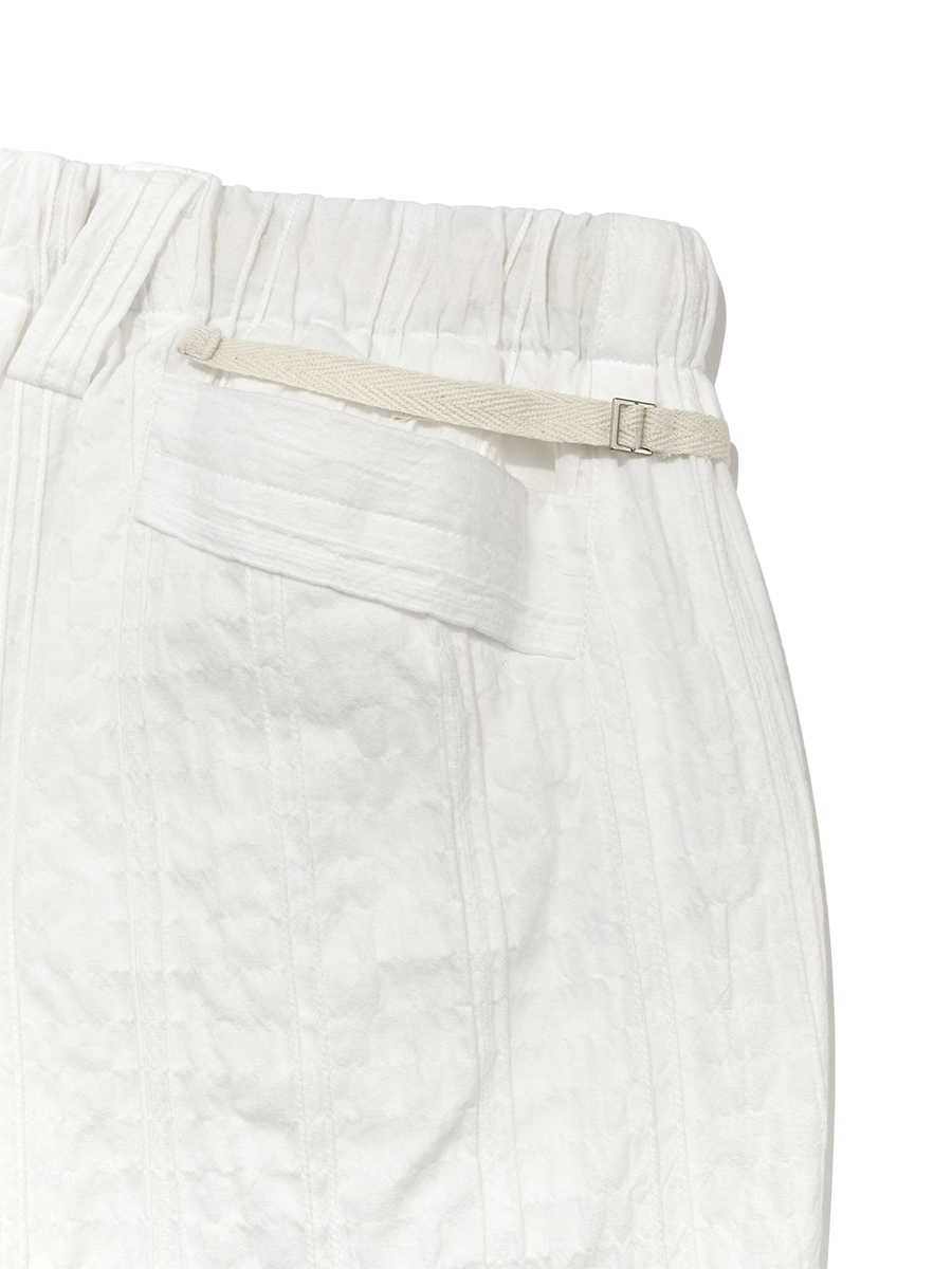 MUSINSA | GLOWNY DARLING POCKET STRAP PANTS (WHITE)
