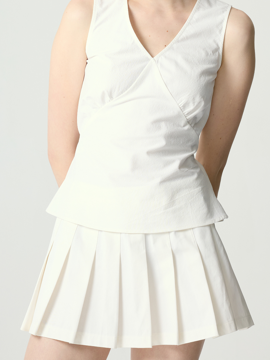 ミニスカート GLOWNY GIRLFRIEND PLEATED MINI SKIRT 5BNY239 MUSINSA | GLOWNY GIRLFRIEND PLEATED MINI SKIRT (WHITE)