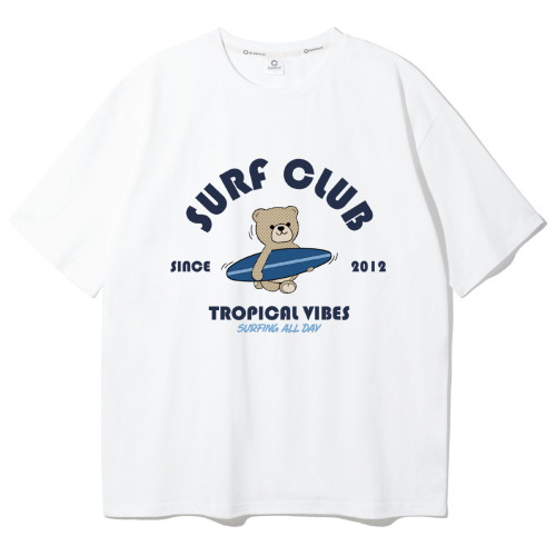 Оверсайз футболка BEAR SURF CLUB AST4506 (3 COLOR)