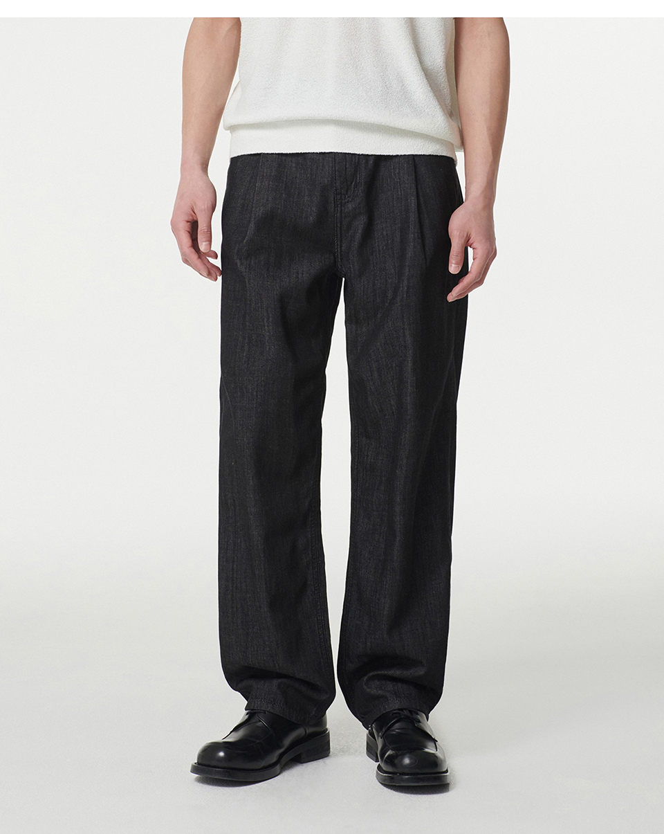 ★MUSINSA STANDARD★ Lightweight One Tuck Regular Fit Denim MUSINSA | MUSINSA STANDARD Lightweight One Tuck Regular Fit