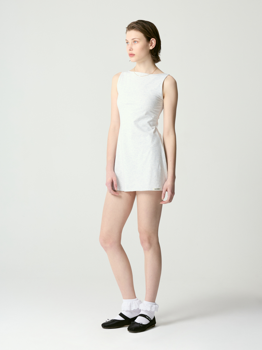 MUSINSA | GLOWNY GIRLFRIEND SLEEVELESS MINI DRESS (BLACK)